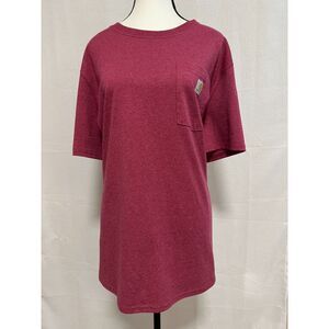 Carhartt Loose Fit men's t-shirt in terra cotta heather. Size 2X.